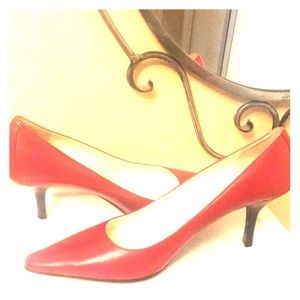 Calvin Klein Red Heels 8.5